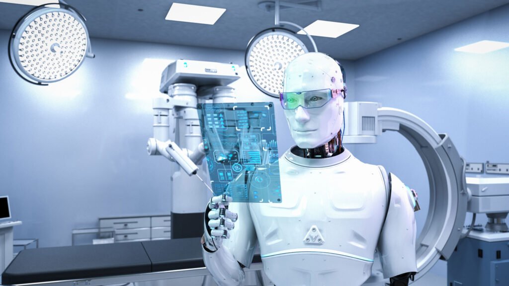 Künstliche Intelligenz in der Medizin analysiert Röntgenbild in digitaler Form