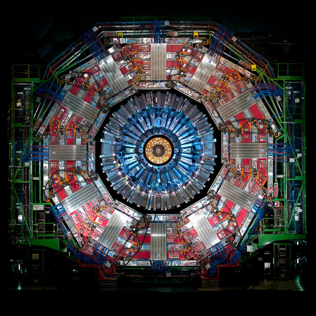 Blei zu Gold im CERN – CMS-Detektor bei Teilchenkollisionen