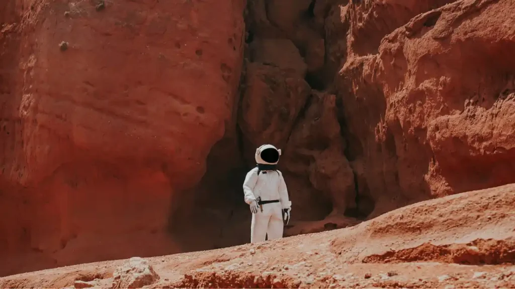Prognose für das Jahr 2035: Leben auf dem Mars wird Realität.