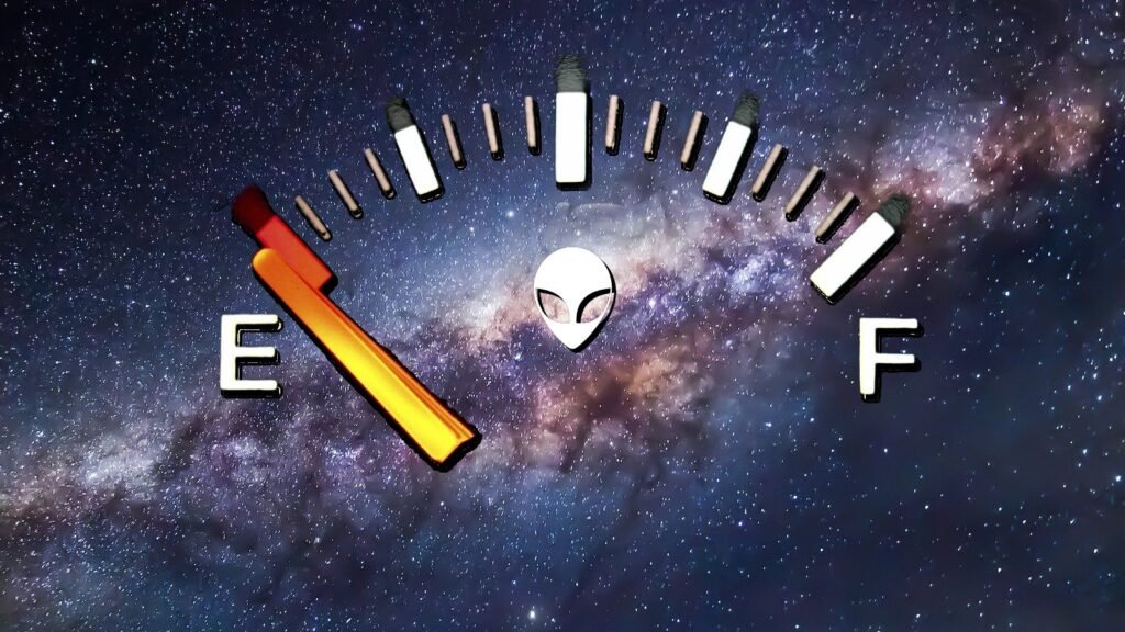 Leere Galaxie symbolisiert das ungelöste Rätsel des Fermi-Paradoxon
