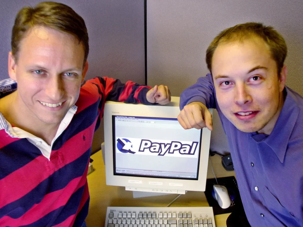 Peter Thiel und Elon Musk beim Aufbau von PayPal – der Beginn eines Tech-Imperiums